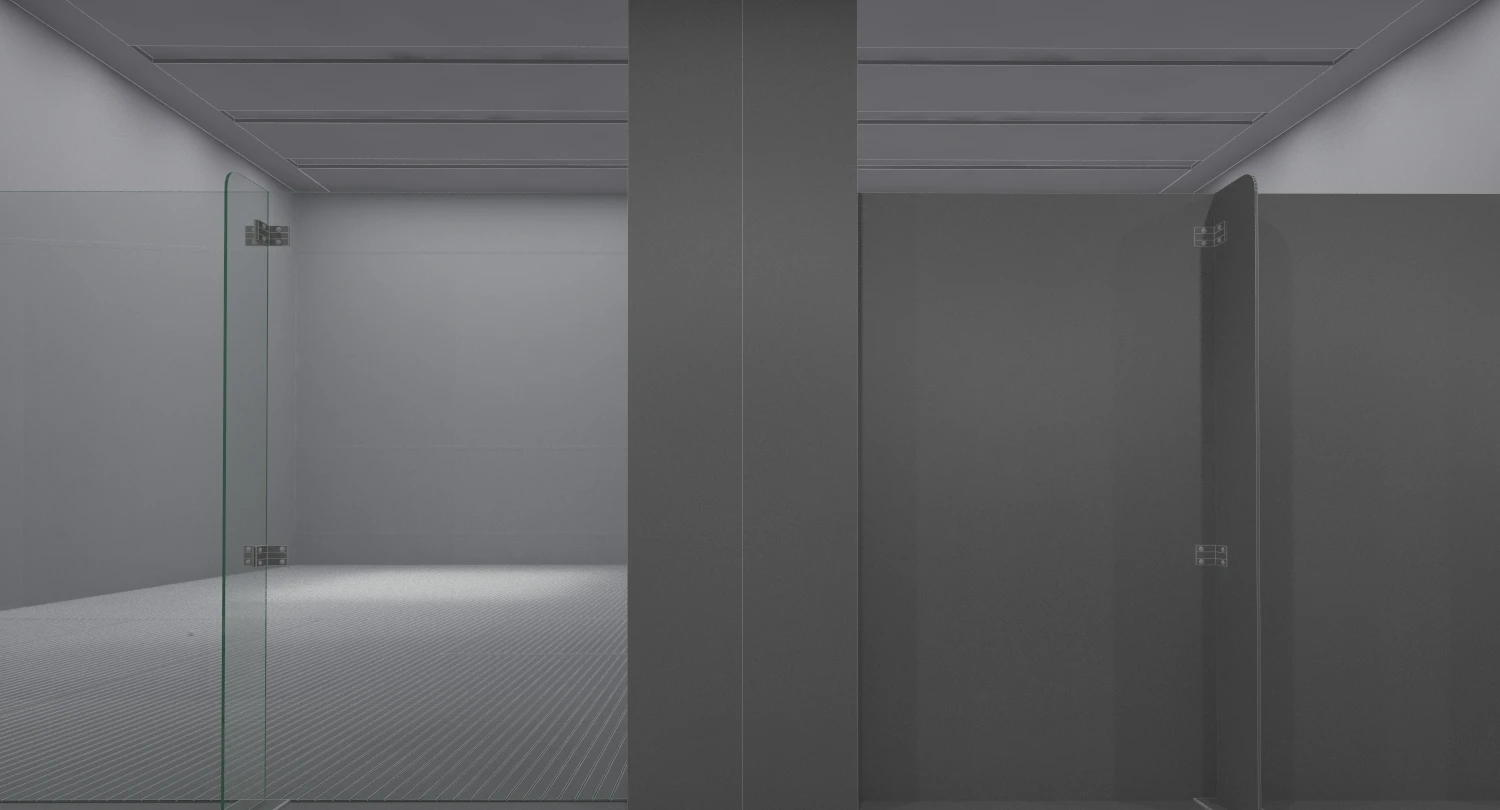 Double Squash Court 3D Model_011
